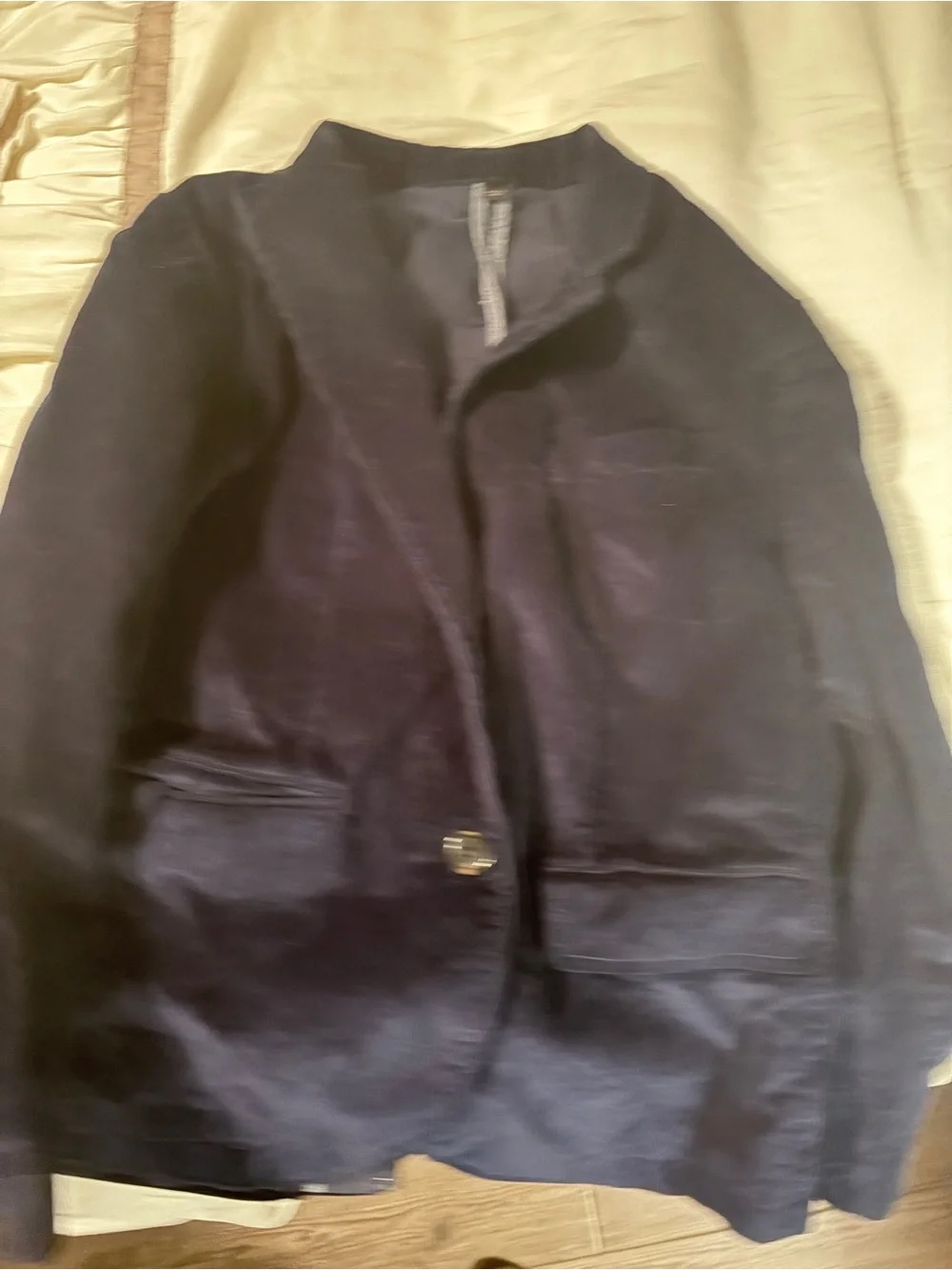 Crewcuts Navy Single-Button Kids Blazer